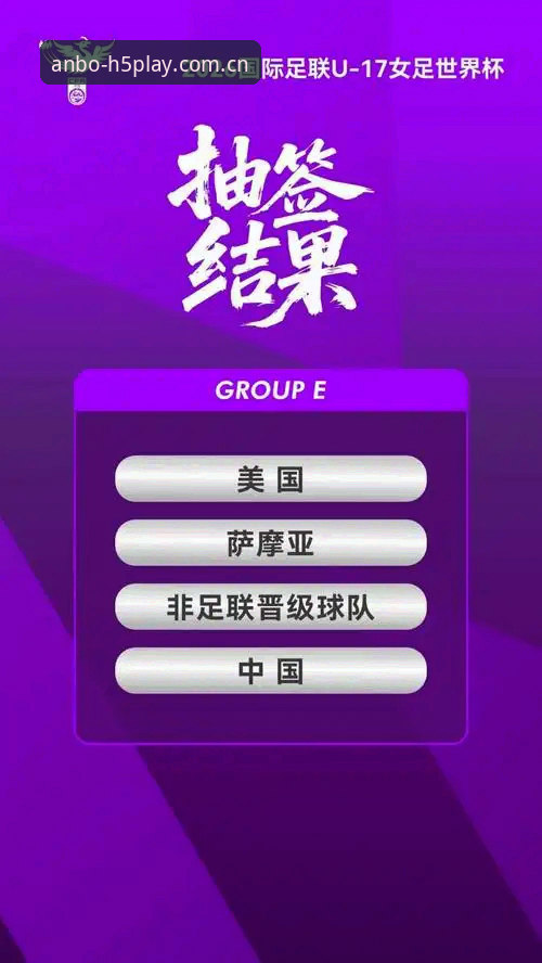 U17世界杯抽签揭晓！中国男女足命运如何？安博体育入口带你直击最新动态